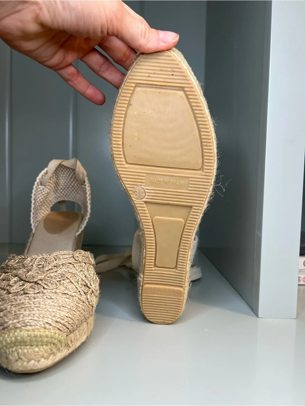 BODEN Cassie High Wedge Espadrille Sandal